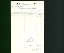 Bank Letterhead - Curwensville Bank