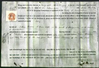 Deed by Married Women - Mary Thomas-Original Ancestry