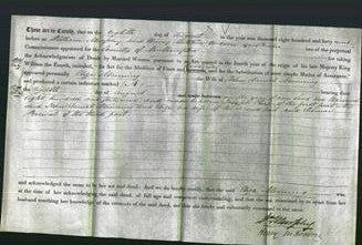 Deed by Married Women - Eliza Manning-Original Ancestry
