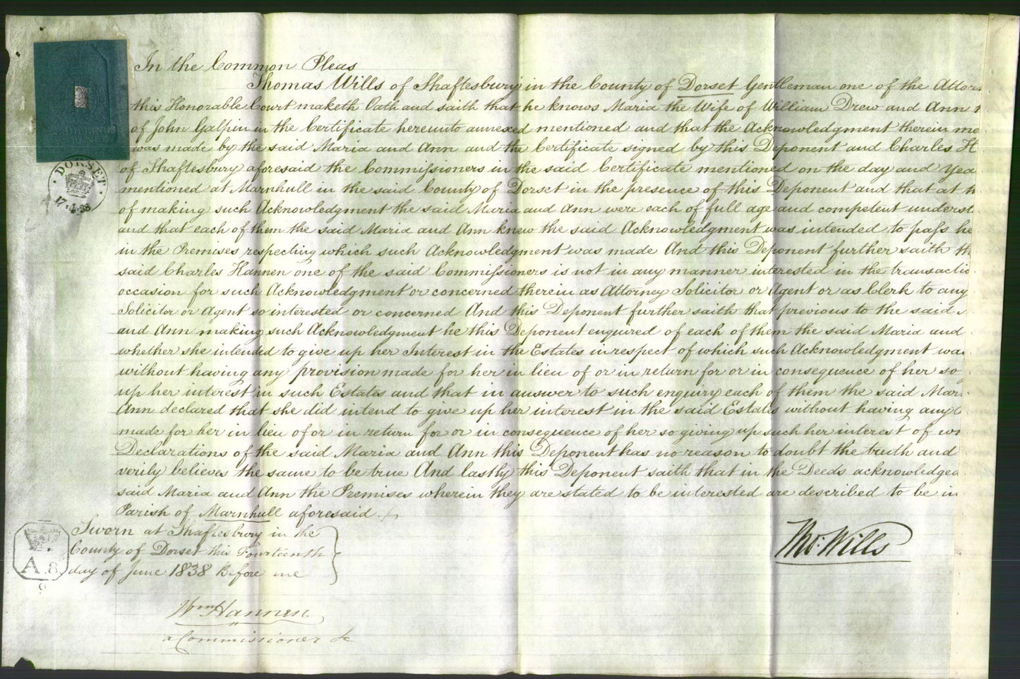 Court of Common Pleas - Maria Drew and Ann Galfin