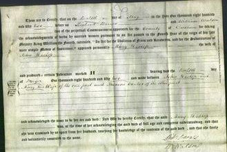 Deed by Married Women - Mary Heslop-Original Ancestry
