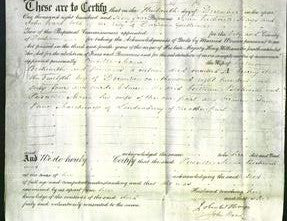 Deed by Married Women - Priscilla Maria Beckewith-Original Ancestry
