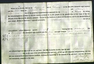 Deed by Married Women - Susannah Lewis-Original Ancestry