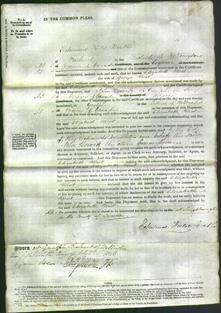 Court of Common Pleas - Elizabeth Hirst-Original Ancestry