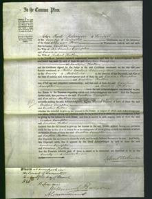 Court of Common Pleas - Caroline Crompton and Caroline Hutton-Original Ancestry