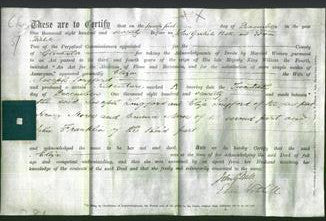 Deed by Married Women - Eliza Langford-Original Ancestry