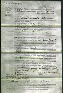 Court of Common Pleas - Sarah Gatis-Original Ancestry