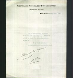 Letterhead - White and Associates Incorporated
