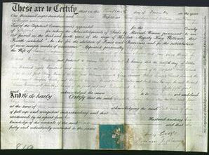 Deed by Married Women - Elizabeth Lawley, Sarah Ann Newton, Jane Eliza Houlden-Original Ancestry