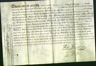 Deed by Married Women - Elizabeth Brocklehurst-Original Ancestry
