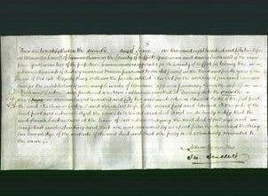 Deed by Married Women - Sarah Cockrell-Original Ancestry