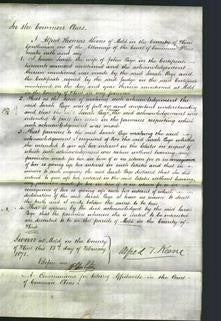 Court of Common Pleas - Sarah Page-Original Ancestry