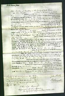 Court of Common Pleas - Hannah Clay, Ann Swinley, Fanny Goodall-Original Ancestry