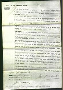 Court of Common Pleas - Elizabeth Marsden and Anne Woodburn-Original Ancestry