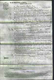 Court of Common Pleas - Eliza Hannah Freeman and Emma Ann Clarke-Original Ancestry