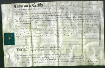Deed by Married Women - Caroline Anne Chambers-Original Ancestry