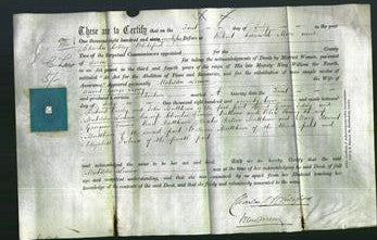 Deed by Married Women - Matilda Louisa Tiddy-Original Ancestry