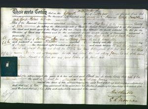Deed by Married Women - Ann Anderson, Sarah Ann Bedford, Margaret Webster and Mary Jane Abel-Original Ancestry