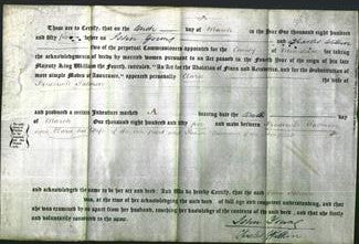 Deed by Married Women - Clara Salmon-Original Ancestry