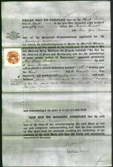 Deed by Married Women - Alice Clara Burden-Original Ancestry