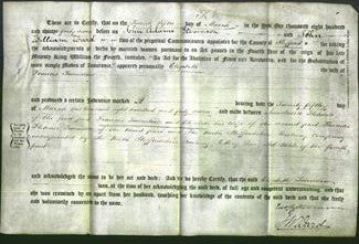 Deed by Married Women - Elizabeth Twenlow-Original Ancestry