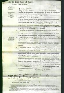 Court of Common Pleas - Caroline Jane Hendrie-Original Ancestry