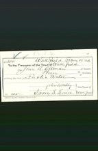 Wakefield, Massachusetts Payment Voucher - Jona R Gilman