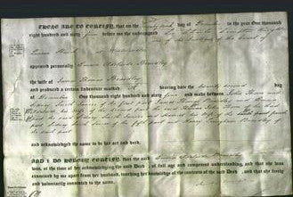 Deed by Married Women - Emma Adelaide Braidley-Original Ancestry