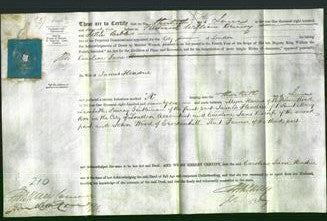 Deed by Married Women - Caroline Jane Hendrie-Original Ancestry