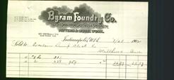Letterhead - Byram Foundry Co.