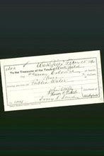 Wakefield, Massachusetts Payment Voucher - Harvey Colcord