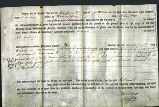 Deed by Married Women - Millicent Gisborne-Original Ancestry