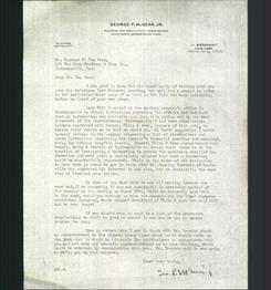 Letterhead - George P. McNear, Jr.