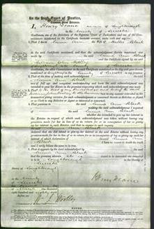 Court of Common Pleas - Emma Ann Black-Original Ancestry