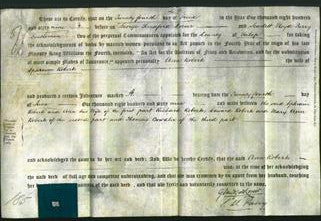 Deed by Married Women - Ann Roberts-Original Ancestry
