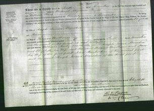 Deed by Married Women - Elizabeth Marsden and Anne Woodburn-Original Ancestry