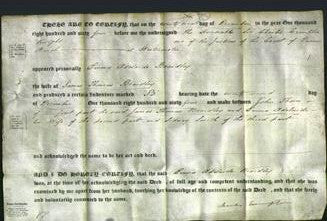Deed by Married Women - Emma Adelaide Braidley-Original Ancestry