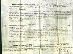 Deed by Married Women - Sarah Dawson, Elizabeth Hayhurst, Agnes Alice Hayhurst, Margaret Blades-Original Ancestry