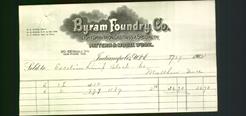 Letterhead - Byram Foundry Co.