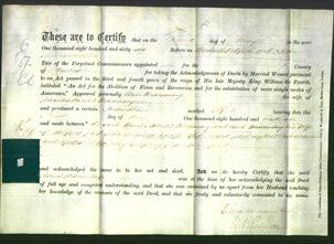 Deed by Married Women - Ann Macaulay-Original Ancestry