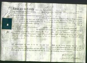 Deed by Married Women - Mary Smoothey-Original Ancestry