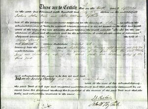 Deed by Married Women - Sarah Jones-Original Ancestry