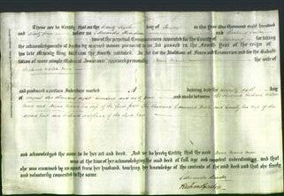 Deed by Married Women - Anna Maria Moor