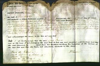 Deed by Married Women - Mary Spencer Hertslet-Original Ancestry