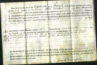 Deed by Married Women - Susannah Walsh-Original Ancestry