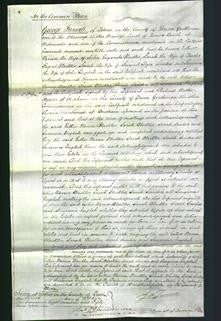 Court of Common Pleas - Esther Warren Blackler, Sarah Blackler, Sarah Sanders and Susanna Dugdale-Original Ancestry