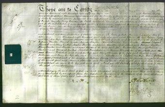 Deed by Married Women - Mary Tyson, Jane Garlick, Margaret Bowness, Mary Wilkinson and Eleanor Clarke-Original Ancestry