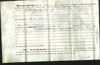 Deed by Married Women - Martha Stephens-Original Ancestry