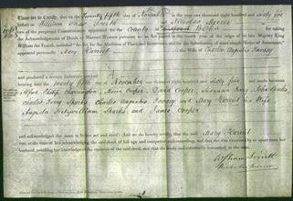 Deed by Married Women - Mary Harriet Towsey-Original Ancestry