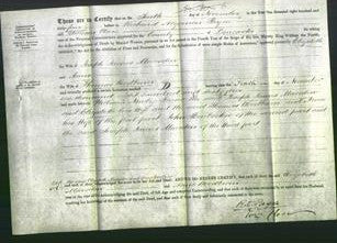 Deed by Married Women - Elizabeth Marsden and Anne Woodburn-Original Ancestry